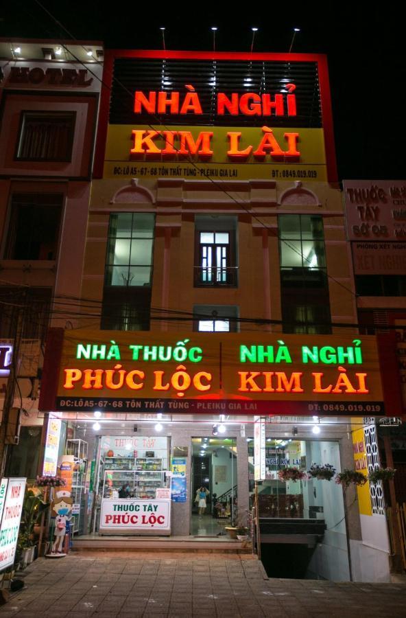 Nha Nghi Kim Lai - Doi Dien Benh Vien Tinh Gia Lai -132 Ton That Tung Plây Ku Exterior foto